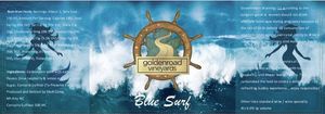 Blue Surf label