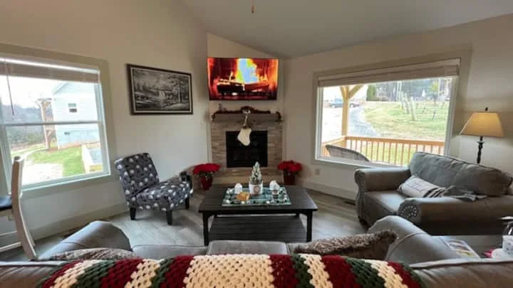 The living room